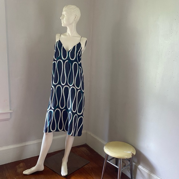 WHiT Silk Slip Dress Snake Design - Picture 15 of 15
